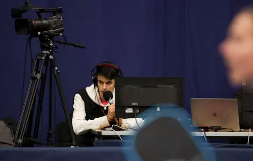 Sam Basford Pickleball Commentator